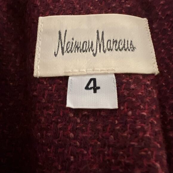 Neiman Marcus 100% Wool Button Front Blazer Size 4 - Picture 8 of 9